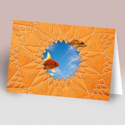 کارت پستال 14.5×21 (کچبري و ماهي آسمان)